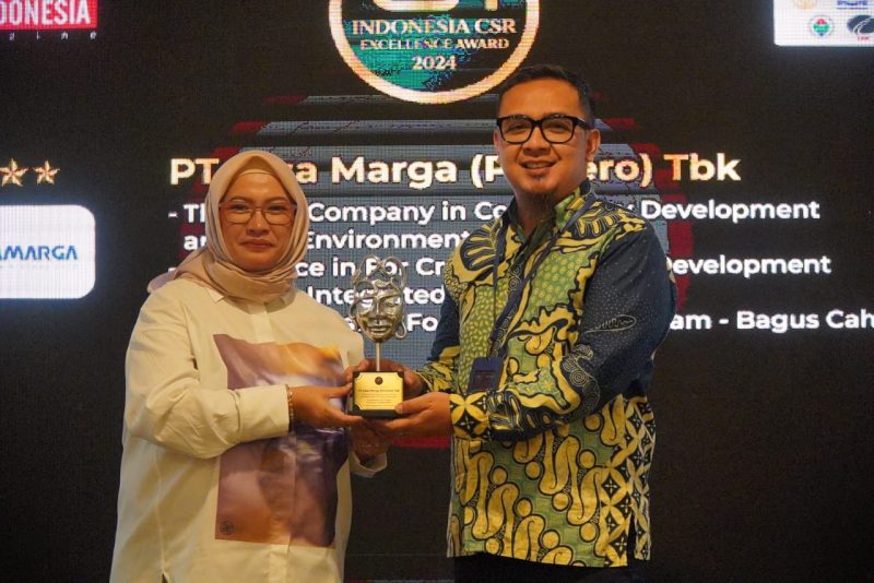 Jasa Marga sukses membawa pulang dua penghargaan bergengsi dalam ajang Indonesia CSR Excellence Award (ICEA) 2024 pada Rabu (20/03).