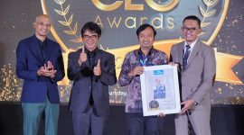 Direktur Utama PT Jasa Marga (Persero) Tbk Subakti Syukur kembali menerima penghargaan Indonesia Best 50 CEO 2024.