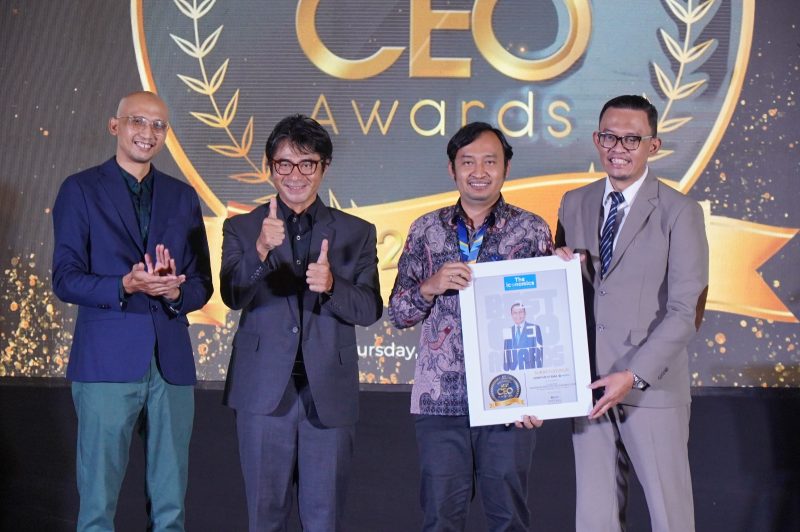 Direktur Utama PT Jasa Marga (Persero) Tbk Subakti Syukur kembali menerima penghargaan Indonesia Best 50 CEO 2024.
