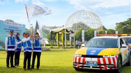 Kick Off Satgas Jasa Marga Siaga Hari Raya Idul Fitri 1445H digelar untuk menunjukkan kesiapan layanan operasional Jasa Marga.