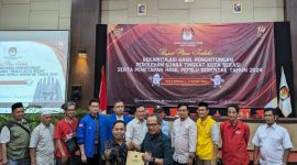 Foto : KPU Kota Bekasi Sudah Selesaikan Hasil Rekapitulasi Suara Tingkat Kota, Rabu (13/03/24) (doc.cam)