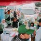 Pelayanan: Stand Bapenda Kabupaten Bekasi di acara Botram, pada Sabtu 9 Maret 2024.