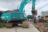 Gercep: Terjadinya longsor susulan di Kp. Legok Cariu, Desa Sukamukti, Kecamatan Bojongmangu pada Rabu (13/03/2024).