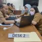 INFORMASI : Tim PPID, Diskominfosantik Kabupaten Bekasi saat melakukan uji Konsekuensi di Aula Diskominfosantik, Komplek Pemda, Kecamatan Cikarang Pusat, Senin (25/2/2024).