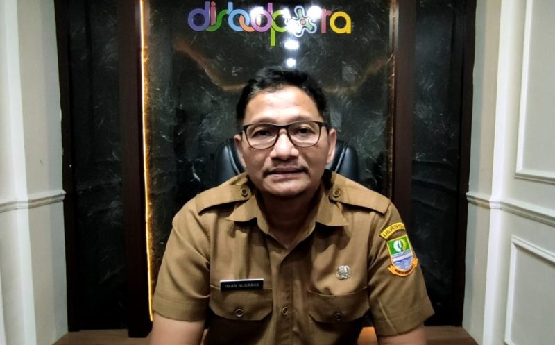 Kepala Dinas Budaya Pemuda dan Olahraga (Disbudpora) Kabupaten Bekasi, Iman Nugraha.
