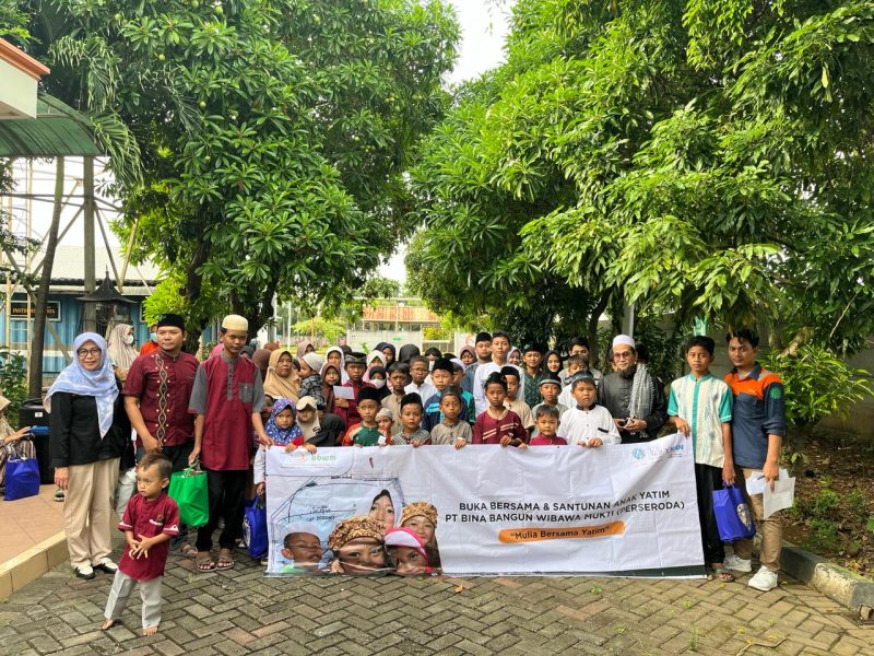 PT Bina Bangun Wibawa Mukti (perseroda) menyelenggarakan acara Buka Puasa Bersama dan Santunan Anak Yatim pada 25 Maret 2024.
