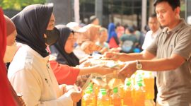 Gerakan Pangan Murah (GPM) untuk mengendalikan gejolak inflasi pangan menjelang Hari Raya Idul Fitri dilaksanakan secara serentak bersama dengan Pemerintah Kabupaten/Kota di 38 Provinsi bekerjasama dengan Badan Pangan Nasional (Bapanas).