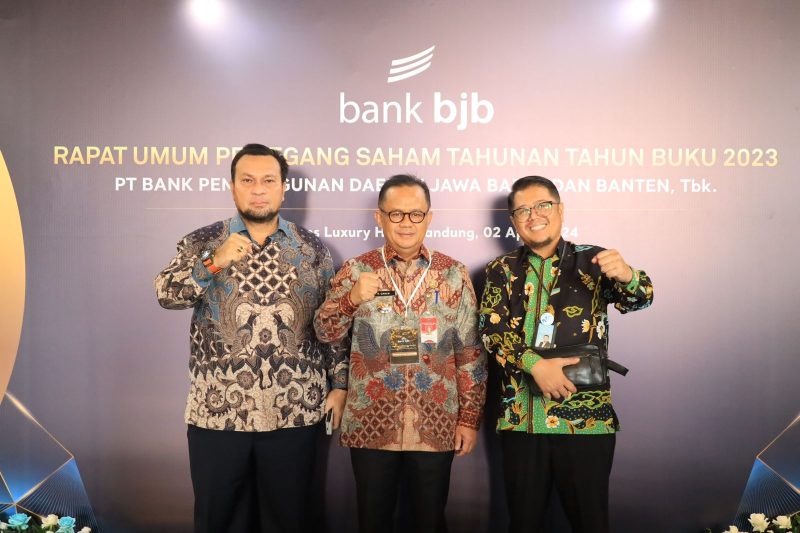 Pj. Gubernur Jawa Barat Bey Machmudin salah satunya apresiasi Pj. Gubernur terhadap Bank BJB.