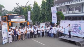 Mudik Asyik Bersama BUMN 2024”, di tahun ini Jasa Marga mengantarkan sebanyak 1.226 orang pemudik ke kampung halaman di sejumlah daerah pulau Jawa.