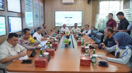 Kesiapan Arus Balik : Menteri Koordinator Bidang Pembangunan Manusia dan Kebudayaan (Menko PMK) Muhadjir Effendy, Menteri Perhubungan (Menhub) Budi Karya Sumadi dan Kakorlantas Polri Irjen Pol Aan Suhanan meninjau kesiapan arus balik Jasa Marga.