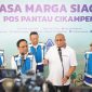 Anggota Komisi VI DPR RI Andre Rosiade menyampaikan tujuan kunjungannya yaitu untuk melihat kesiapan Jasa Marga dalam melayani arus balik Hari Raya Idulfitri 1445 H.