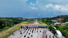 PT Jasa Marga (Persero) Tbk kembali memberlakukan potongan tarif tol 20% untuk semua golongan kendaraan yang melintas di Jalan Tol Trans Jawa pada periode arus balik dari Semarang menuju Jakarta.
