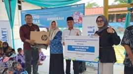 Simbolisasi: PNM Cabang Bekasi Berikan bantuan, pada Selasa 24 April 2024.