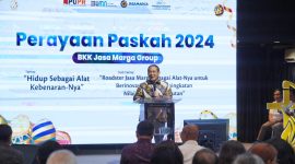 PT Jasa Marga (Persero) Tbk, melalui Badan Kerohanian Kristen/Katolik (BKK) Jasa Marga, menggelar kegiatan Perayaan Ibadah Paskah Tahun 2024.