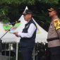 Pj Bupati Bekasi Dani Ramdan memimpin Apel Gelar Pasukan Operasi Kepolisian Terpusat (Ketupat-2024) dalam rangka pengamanan Idul Fitri 1445 Hijriah tahun 2024. Apel ini diselenggarakan oleh Polres Metro Bekasi, di 
