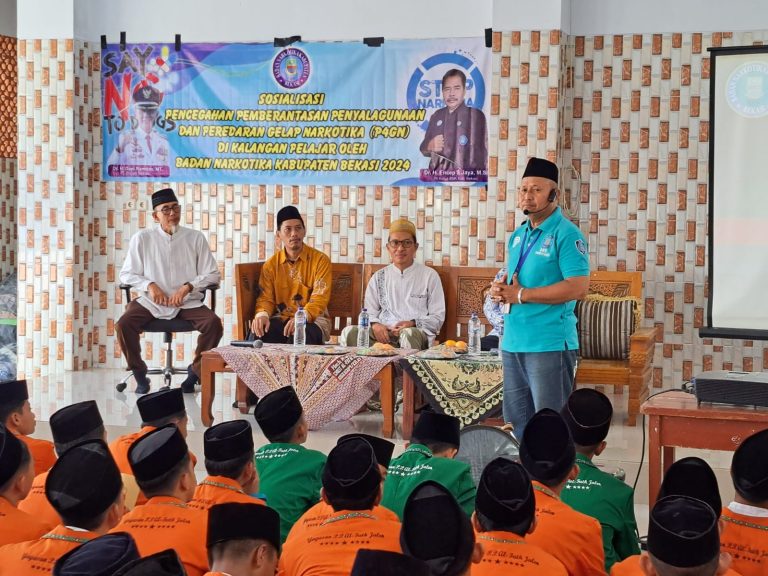 Kehadiran BNK di Pondok AL-FATH bentuk sosialisasi P4GN bagi Yayasan Pondok AL-FATH dan santrinya