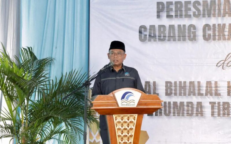 irektur Utama Perumda Tirta Bhagasasi Usep Rahman Salim.