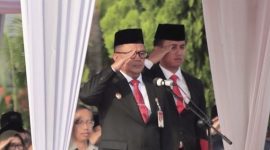 Pemerintah Kota Bekasi gelar Upacara Peringatan Hari Kebangkitan Nasional ke-116, yang dipimpin langsung oleh Pj. Wali Kota Bekasi, Gani Muhamad.