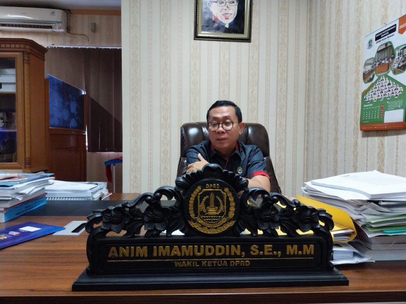 Wakil Ketua DPRD Kota Bekasi Anim Imamuddin.