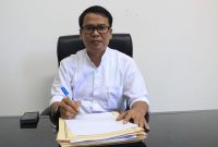 Ketua Sosdiklih Parmas dan SDM KPU Kabupaten Bekasi, Burani.