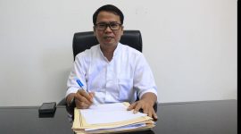 Ketua Sosdiklih Parmas dan SDM KPU Kabupaten Bekasi, Burani.