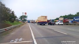 Pekerjaan pemeliharaan perkerasan pada Ruas Tol Jakarta-Tangerang ini akan dilakasananakan mulai Sabtu, 20 Juli s.d. Selasa 30 Juli 2024.