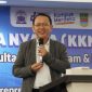 Pj Bupati Bekasi Dani Ramdan melepas 1.500 mahasiswa Universitas Pelita Bangsa (UPB) yang akan melaksanakan KKN di beberapa wilayah Kabupaten Bekasi, di Aula lantai 6 Gedung UPB, Jl. Inspeksi Kalimalang Cibatu, Kecamatan Cikarang Selatan, pada Minggu (28/07/2024)