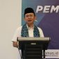 Pj Bupati Bekasi Dani Ramdan memimpin Focus Group Discussion (FGD) sosialisasi pemungutan pajak daerah bagi para pelaku usaha di kawasan industri, di Le Premier Kota Deltamas Cikarang Pusat, pada Jumat (2/8/2024).