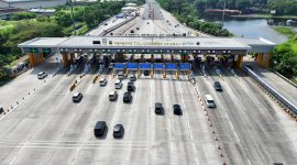 PT Jasamarga Transjawa Tol mencatat peningkatan volume lalu lintas kendaraan di sejumlah Gerbang Tol (GT).