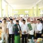 Pj Wali Kota Bekasi Gani Muhamad saat menghadiri  Peringatan Maulid Nabi Muhammad SAW, yang diselenggarakan Yayasan Pendidikan Islam Alwathaniyah 22.
