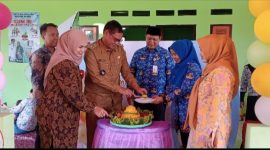 Peresmian Posyandu Diamond yang digelar di Perumahan Permata Nusa Indah (PNI) Cibitung Blok D.