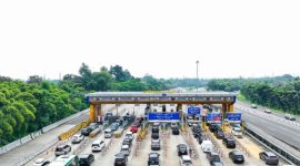 Jasamarga Metropolitan Tollroad mencatat peningkatan lalu lintas arus balik atau volume kendaraan yang kembali ke Jabodetabek.