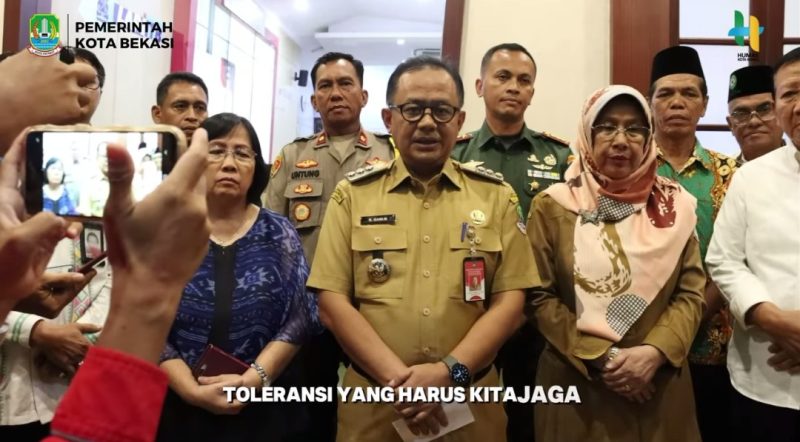 Dugaan intoleransi teraebut diketahui melibatkan seorang warga yang juga menjabat sebagai ASN Aktif Pemkot Bekasi yang baru-baru ini terjadi dan mendapat perhatian publik.