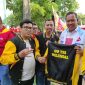 Relawan Pendukung Tri Adhianto GO TRI Milenial siap menggaet suara swing voters dan pemilih pemula pada Pilkada Kota Bekasi 2024.