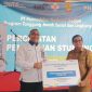 Pembagian paket gizi ini, sebagai bentuk dukungan terhadap pemerintah dalam menekan angka stunting di wilayah Provinsi Jawa Barat, terutama di wilayah Karawang Barat.