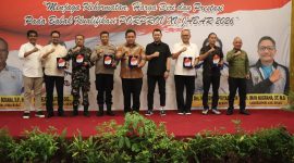 Pj Bupati Bekasi, Dedy Supriyadi, menghadiri pembukaan Rapat Kerja (Raker) Komite Olahraga Nasional Indonesia (KONI) Kabupaten Bekasi di Hotel Sahid Lippo Cikarang, Kecamatan Cikarang Selatan, pada Minggu (26/1/2025).