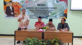 Anggota Komisi III DPRD Kabupaten Bekasi Fraksi Partai Keadilan Sejahtera (F - PKS) Saeful Islam mengadakan acara Reses Ke - II di Kampus Institut STIAMI Cikarang.