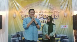 Branch Manager Mitsubishi SSPM Bekasi, Fendy Haryanto dan jajaran manajemen.