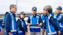 Tinjauan Dewan Komisaris dan Direksi PT Jasamarga Tollroad Maintenance Pastikan Kesiapan Infrastruktur Tol Trans-Jawa untuk Mudik Lebaran 1446 H.
