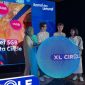 Group Head Mass Segment XL Axiata, Puput Hidayat, Chief Marketing Officer  XL Axiata, Alfons Bosch Sansa, Direktur & Chief Commercial Officer XL Axiata, David Arcelus Oses, Head Consumer Proposition XL Axiata, Sri sofyana Sugiarmadji dalam acara peluncuran program terbaru XL Circle di Jakarta, Rabu (12/3). 