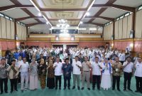 Wakil Wali Kota Bekasi Abdul Harris Bobihoe mewakili Wali Kota Bekasi membuka Musyawarah Perencanaan Pembangunan (Musrenbang) RKPD Kota Bekasi Tahun 2026 bertempat di Balai Patriot, Kota Bekasi.