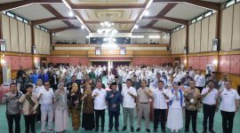 Wakil Wali Kota Bekasi Abdul Harris Bobihoe mewakili Wali Kota Bekasi membuka Musyawarah Perencanaan Pembangunan (Musrenbang) RKPD Kota Bekasi Tahun 2026 bertempat di Balai Patriot, Kota Bekasi.