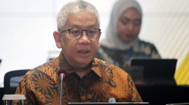 Yuddy Renaldi resmi mengundurkan diri dari posiisinya sebagai direktur utama Bank BJB. (Foto: Erman Subekti)
