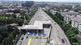 pantauan udara lalu lintas di GT Jabodetabek dan Jawa Barat.