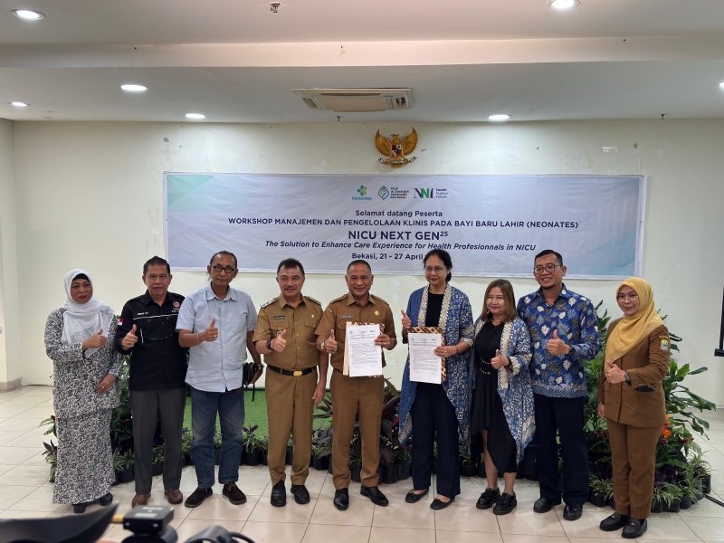 RSUD dr. Chasbullah Abdulmadjid (RSUD CAM) Kota Bekasi bekerjasama dengan PT. Nestle Indonesia melalui Nestle Institute Indonesia 