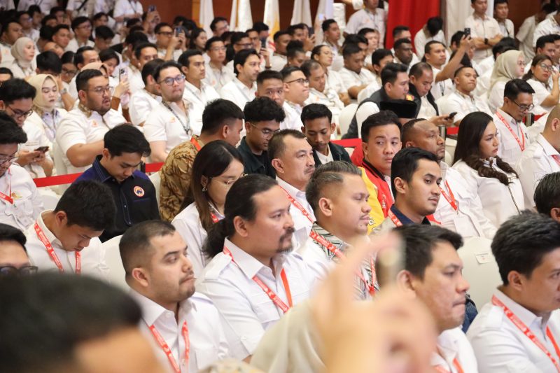 Wakil Wali Kota Bekasi Abdul Harris Bobihoe menghadiri Kongres IV TIDAR di Hotel Borobudur, Jakarta, yang dihadiri Presiden RI Prabowo Subianto dan ribuan kader dari dalam dan luar negeri.