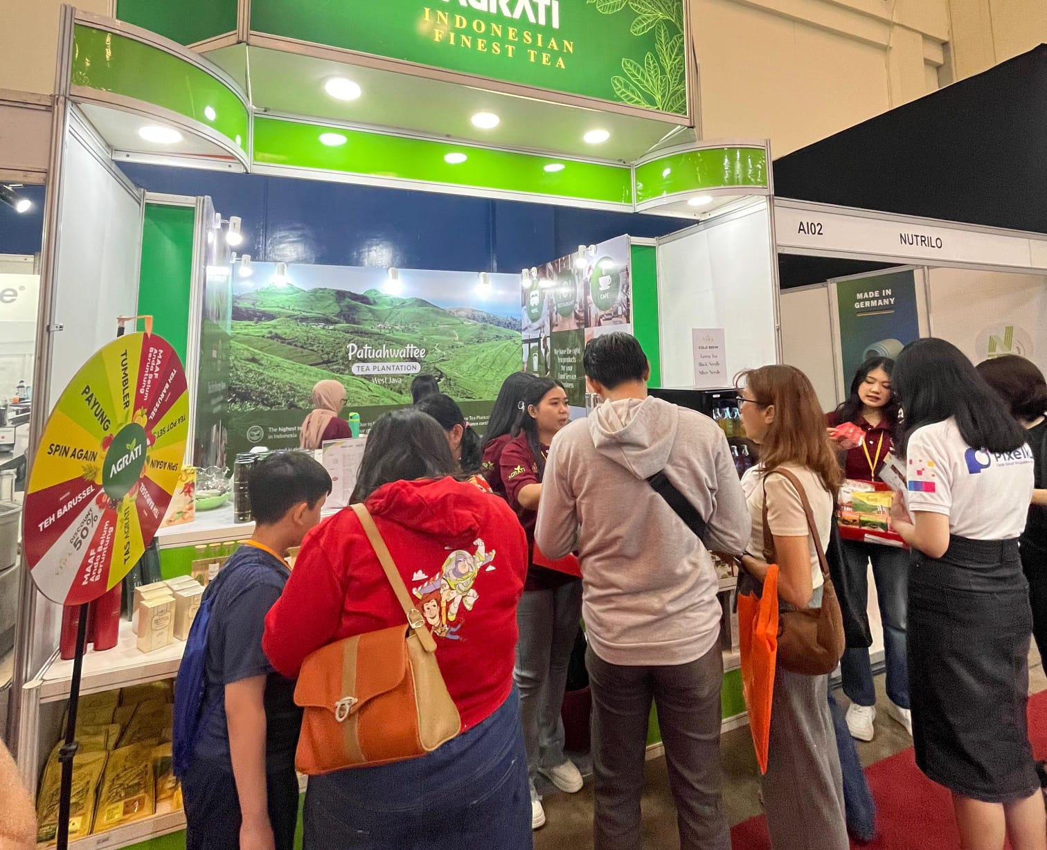 Ramai : Para pangunjung padati boot space AGRATI