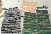 Barang Bukti : Daftar Obat G Ilegal usai melalukan penggerebekan.