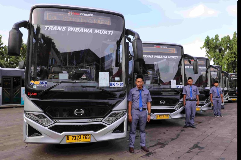 Gratis naik bus sepanjang tahun? Bekasi keren banget sih!, Siapin e-money dan tinggal naik