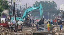Penataan Sungai Bekasi Capai 40 Persen, Bangunan Liar Jadi Kendala